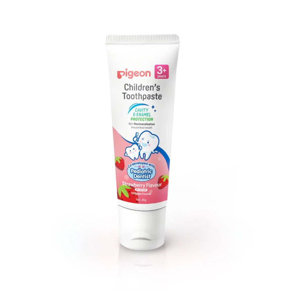Pigeon Children's Toothpaste Strawberry 3+ 45Gm