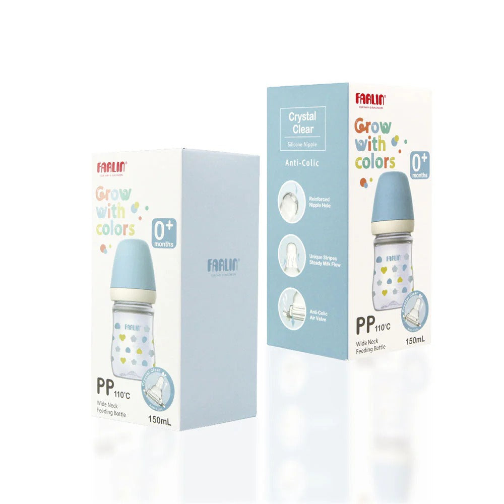 PP WIDE NECK FEEDING BOTTLE 150ML