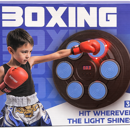 Kids Boxing Target Game with Light & Score Display (3+ Years) – Interactive Punching Practice Toy