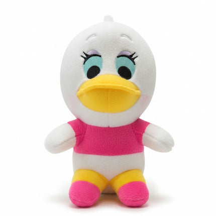Cute White Duck Plush Toy – Pink Outfit Soft Stuffed Doll