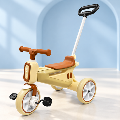 Premium Kids Tricycle with Parent Push HandlE - 3010 M