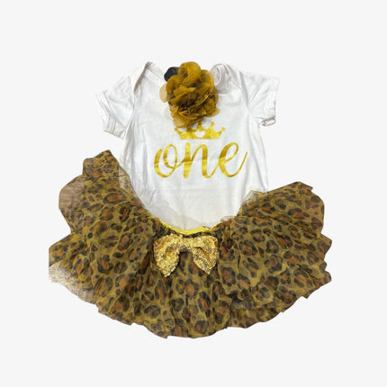 Baby Body Suit With Skirt