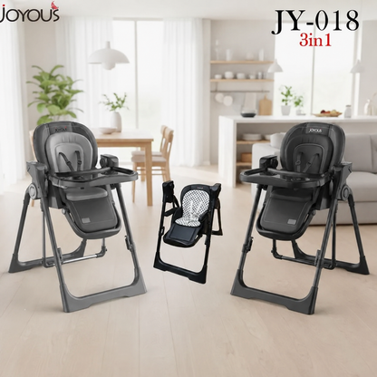 Joyous - Baby Highchair Swing JY-018 – 2-in-1 Feeding Chair & Baby Swing /