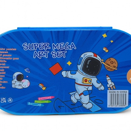Super Mega Art Set – 75 Pieces | Kids Creative Drawing & Coloring Kit
