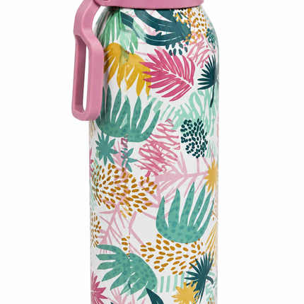 Floral Stainless Steel Water Bottle