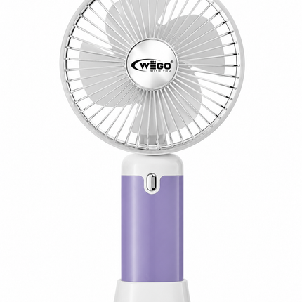 WEGO Portable Rechargeable Mini Fan – USB Handheld & Desktop Cooling Fan