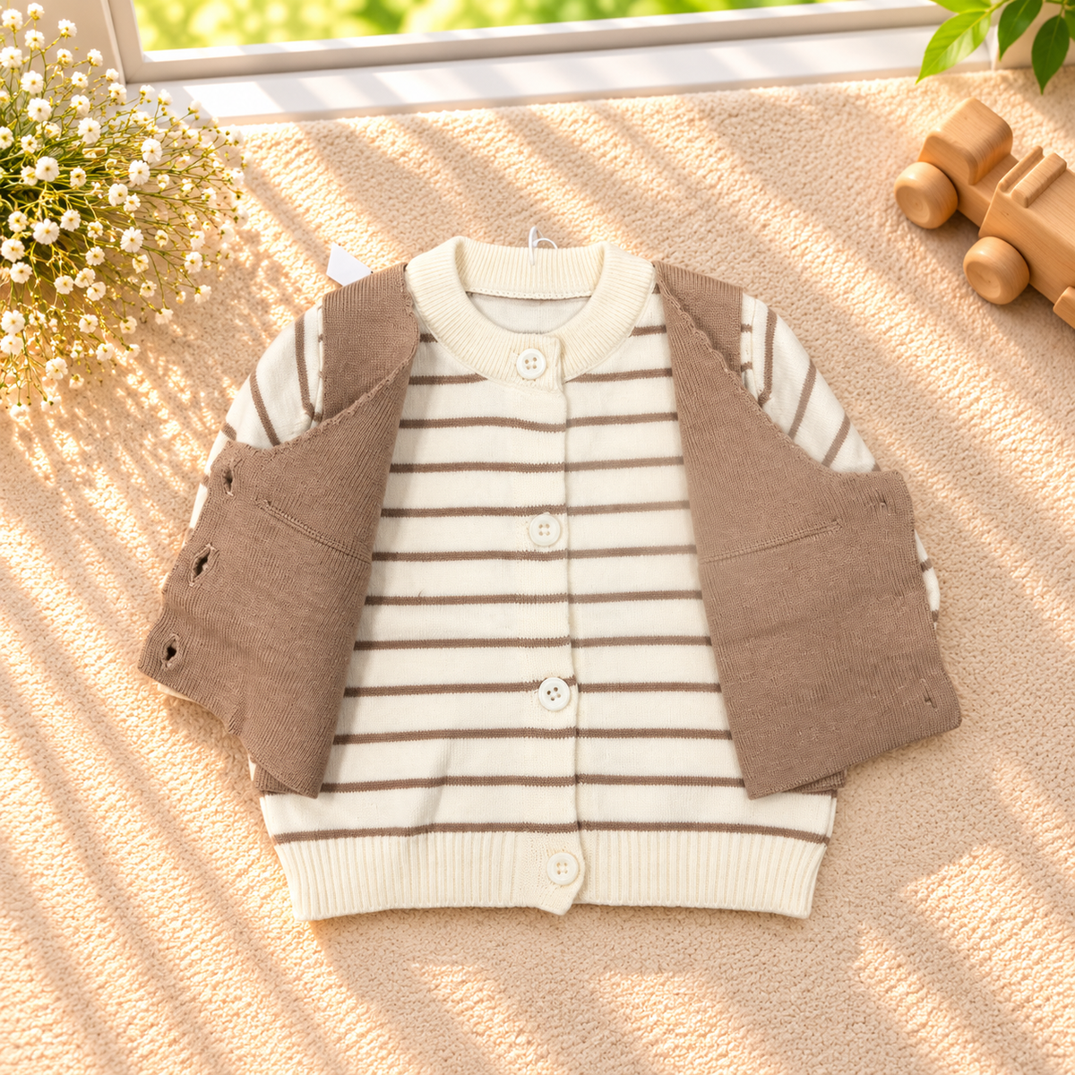 Little Gentleman Premium Knitted 2-Piece Outfit Set  G07305
