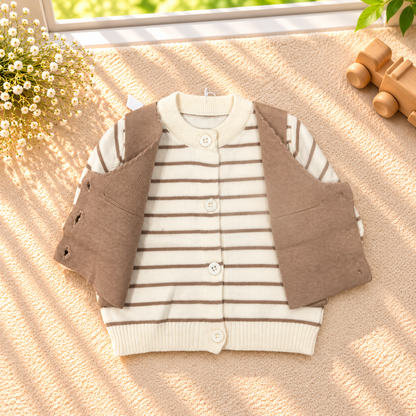 Little Gentleman Premium Knitted 2-Piece Outfit Set  G07305