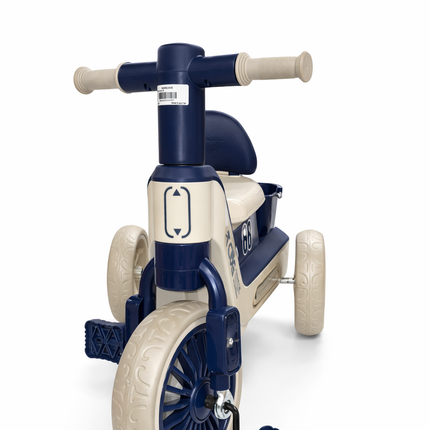 Kids Ride-On Tricycle Scooter with Storage Basket – Premium Baby Balance Ride (88 Model)