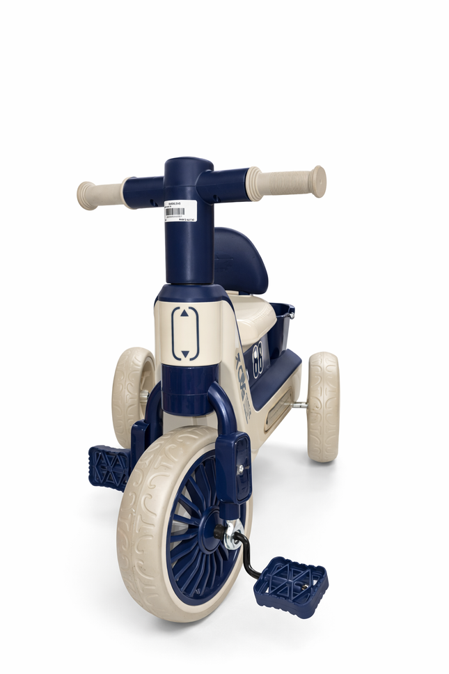 Kids Ride-On Tricycle Scooter with Storage Basket – Premium Baby Balance Ride (88 Model)