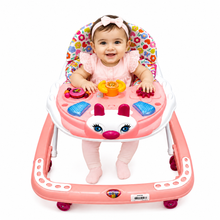 Baby Activity Walker with Interactive Music & Toy Tray T-208 – Pink