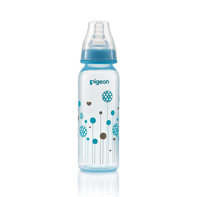 Flexible Standard Neck Feeder Clear Rpp 240Ml – Blue