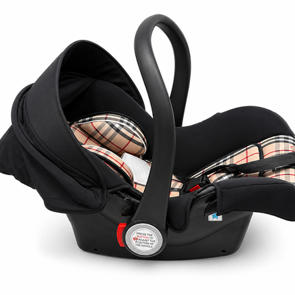 Tinnies Luxury Baby Infant Car Seat & Carry Cot with Canopy T008