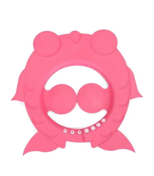 BABY CHARACTER EAR PROTECTION SHOWER CAP PINK