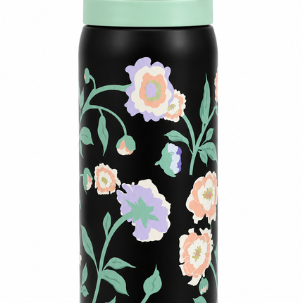 Floral Sports Water Bottle