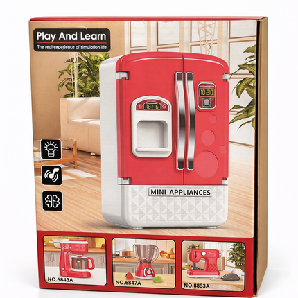 Mini Toy Refrigerator for Kids – Play & Learn Kitchen Appliance