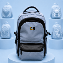 CS Blue & Black School Backpack – 18" × 13"