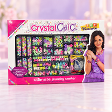 CrystalCric Ultimate Jewelry Making Kit for Kids – Personalized Friendship Beads Craft Set