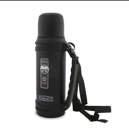 HOMEATIC Steel Travel Pot (black)