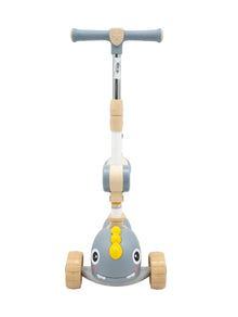 Kids Cartoon Dinosaur 3-Wheel Scooter with Adjustable Handle – Fun & Stable Ride-On