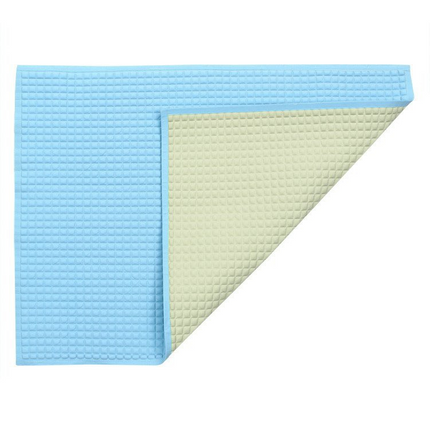 Kids Joy Air-Filled Rubber Cot Sheet – Soft Waterproof Baby Changing Mat (Blue)