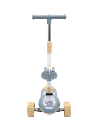 Kids Cartoon Dinosaur 3-Wheel Scooter with Adjustable Handle – Fun & Stable Ride-On