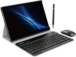 Modio Tablet PC M40 – 8GB+512GB | Dual SIM | 8000mAh Battery | 5MP Front & 13MP Rear Camera | Silver (Copy)