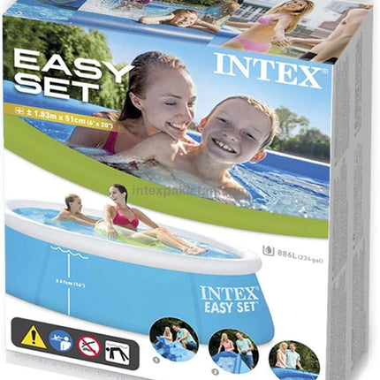 INTEX 6-FT Easy Set Pool ( 6' X 20")