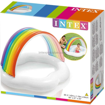 INTEX Rainbow Cloud Baby Pool ( 56" x 47" x 33" )