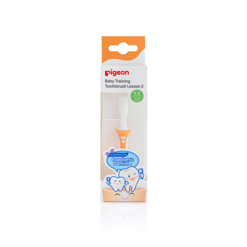 Children Training Toothbrush Lesson 2 – Orange