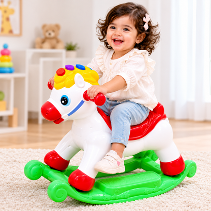 Little Ponny Musical Rocking Horse for Kids