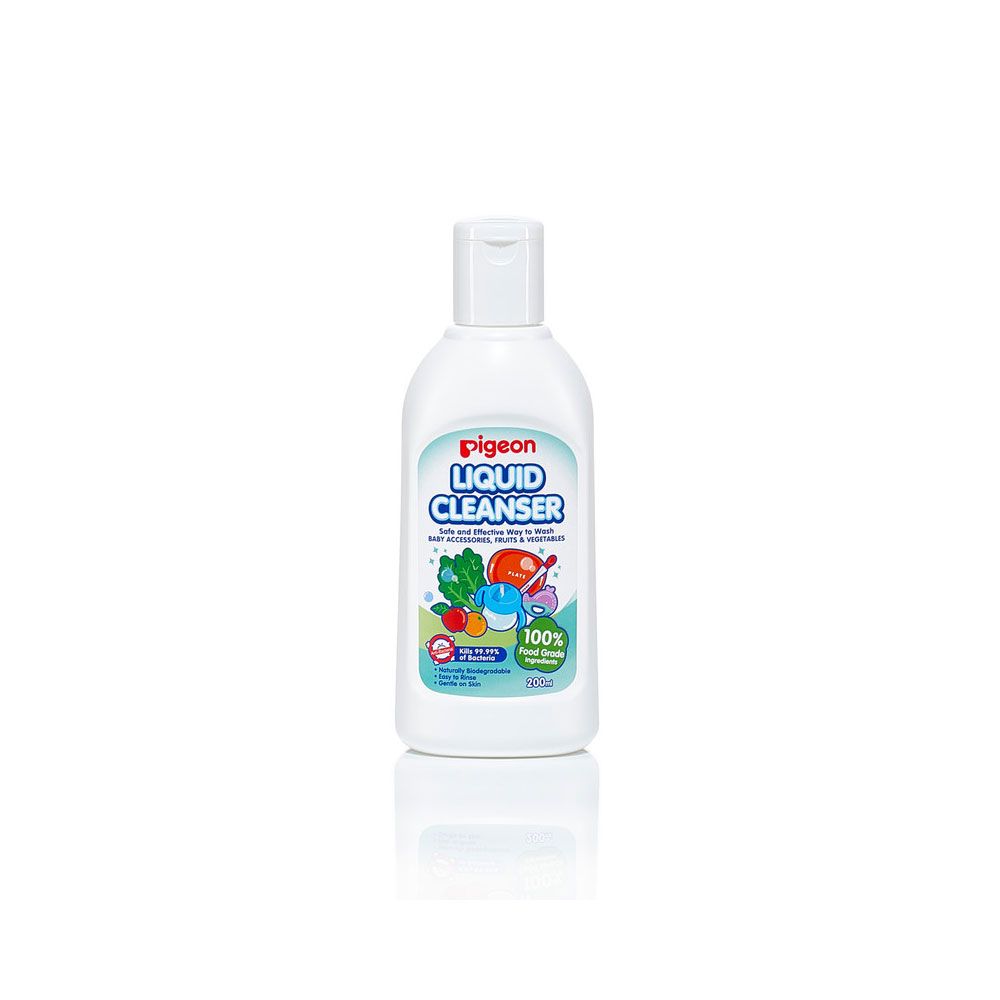 PIGEON 200ML BABY BOTTLE & ACCESSORY CLEANER