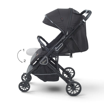 Tinnies Travel Baby Stroller T109 – Black