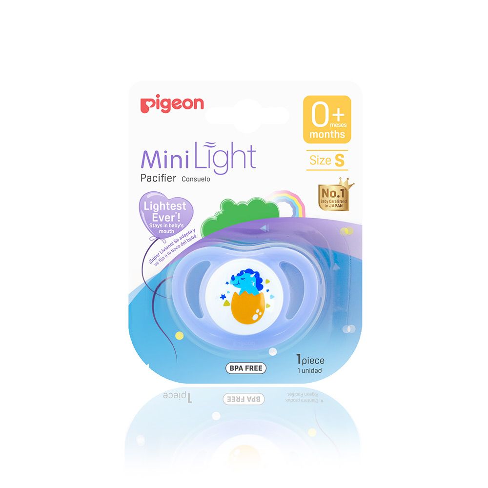 BABY PACIFIER – DINO EGG THEME (0–6 MONTHS)