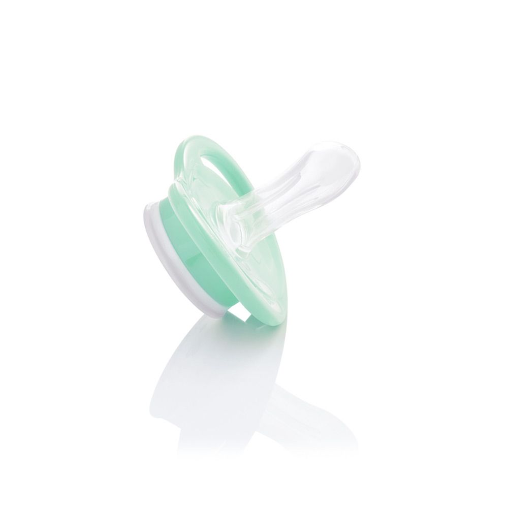 BABY PACIFIER – BIRD MOTIF (0–6 MONTHS)