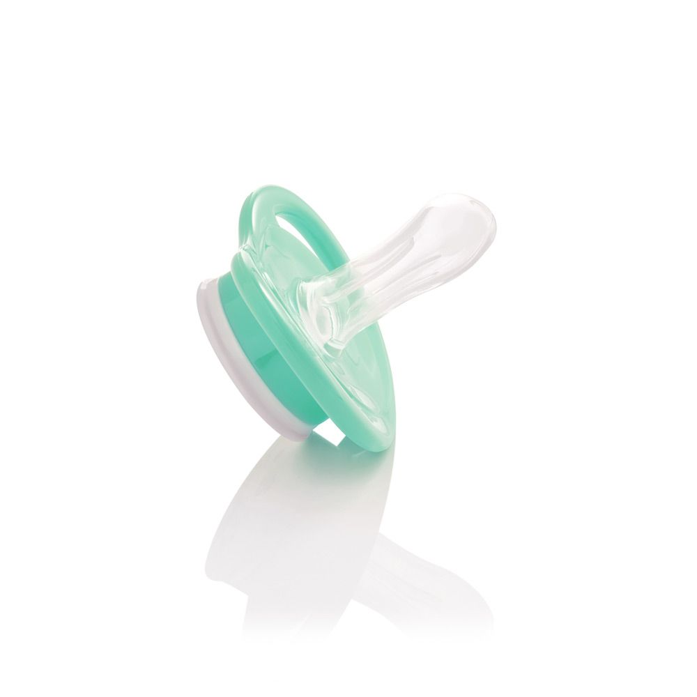 BABY PACIFIER – HEDGEHOG MOTIF (6–18 MONTHS)