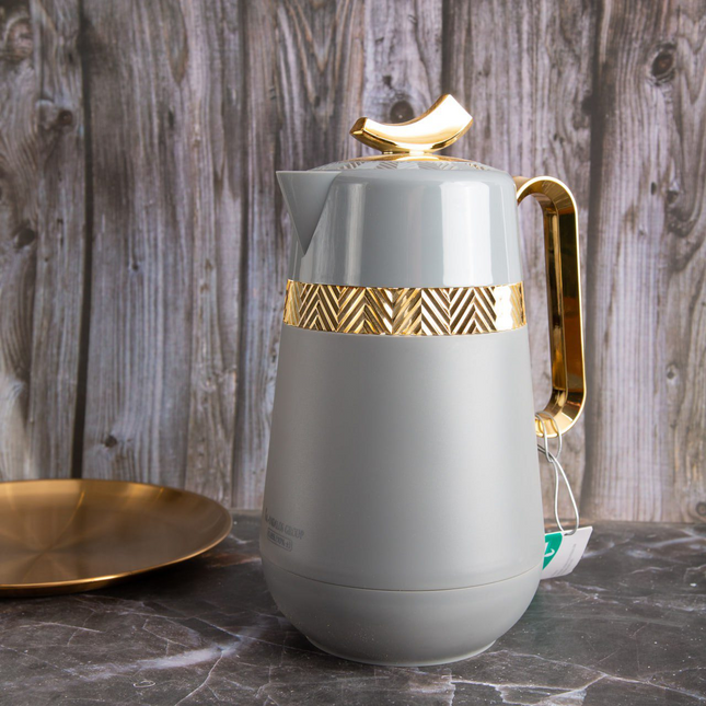 Parati X3 Premium Thermal Flask 1.0L – Elegant Insulated Hot & Cold Gray