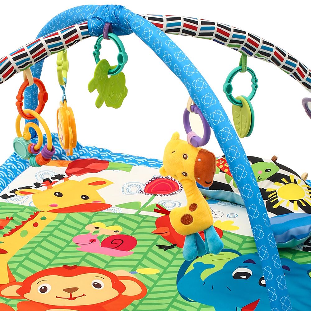 TINNIES - GREEN BABY PLAY MAT – LINKABLE TOYS (0–12 MONTHS)
