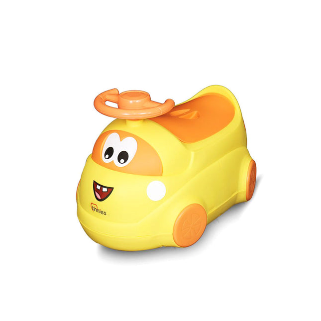 Tinnies  Baby Driver Potty Chair - Yellow