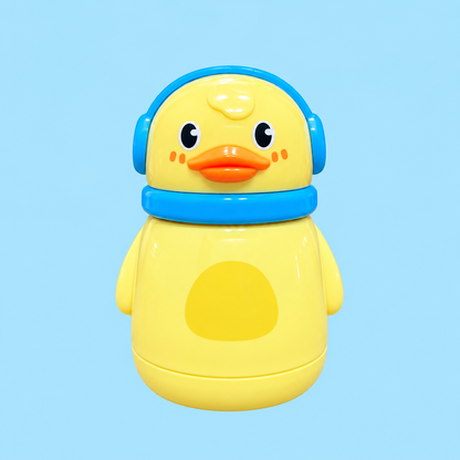 Baby Powder Container with Soft Puff