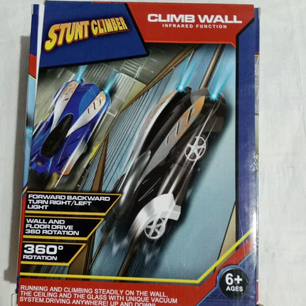 Stunt Climber Wall Climbing RC Car – 360° Rotation, Rechargeable Remote Control Car for Kids (Ages 6+)