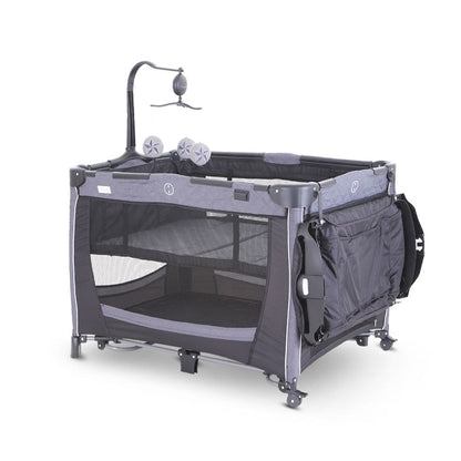 3-IN-1 BABY BASSINET & PLAYARD - T301 BLACK