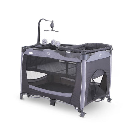 3-IN-1 BABY BASSINET & PLAYARD - T301 BLACK