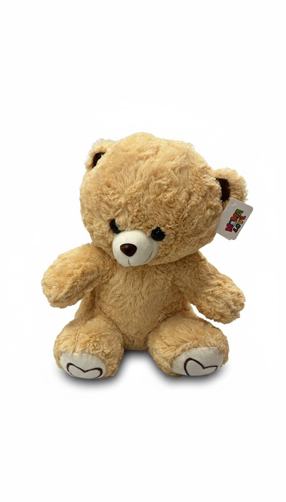 Classic Beige Teddy Bear – Soft & Cuddly Plush Toy for Kids