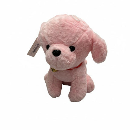 Pink Puppy Plush – Soft & Cute Stuffed Dog Toy for Kids