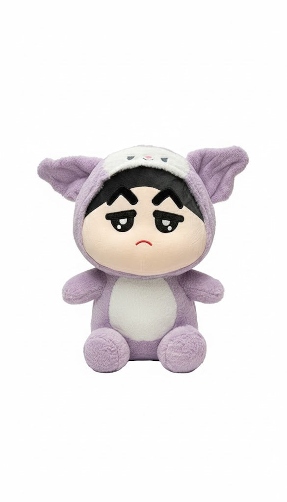 Cute Purple Character Plush – Soft & Adorable Anime-Inspired Stuffed Toy