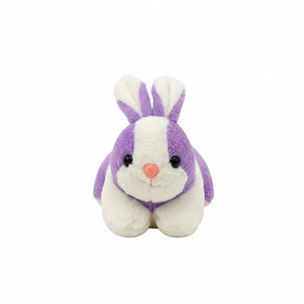 Purple & White Bunny Plush – Soft and Adorable Stuffed Toy for Kids
