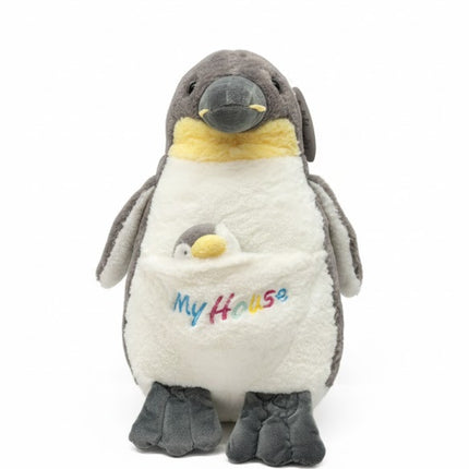 Penguin With Baby Plush – Soft & Adorable Stuffed Toy for Kids