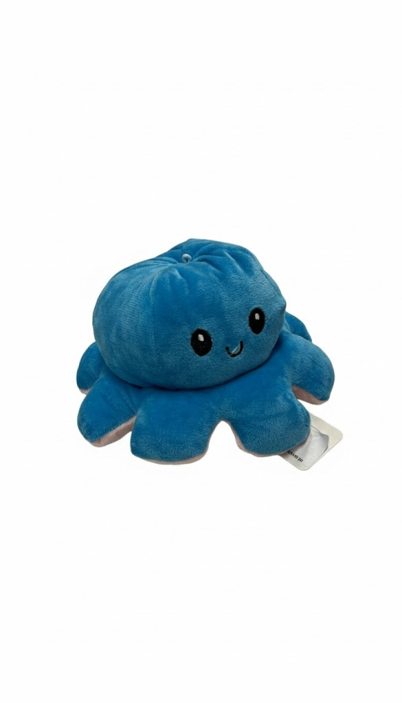 Blue Octopus Plush Toy – Soft & Cute Stuffed Sea Animal for Kids