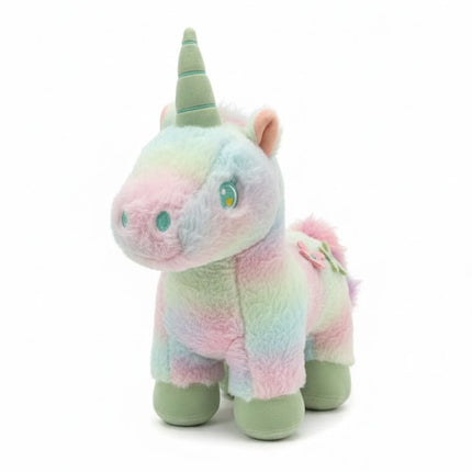 Rainbow Standing Unicorn Plush – Soft & Magical Stuffed Toy for Kids